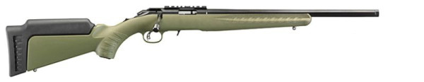 RUGER AMERICAN® RIMFIRE .17 HMR 18"/46CM OD GRÜN 1/2"-28, #08336