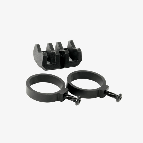 MAGPUL LAMPENMONTAGE V-BLOCK & RINGE SCHWARZ, #MAG614-BLK