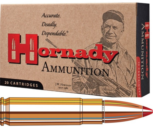 HORNADY CUSTOM .300 BLACKOUT 135GR FTX, VPE: 20STÜCK, #80881