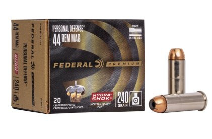 FEDERAL PERSONAL DEFENSE HYDRA SHOK .44 REMMAG 240GR JHP, VPE: 20STÜCK, #P44HS1