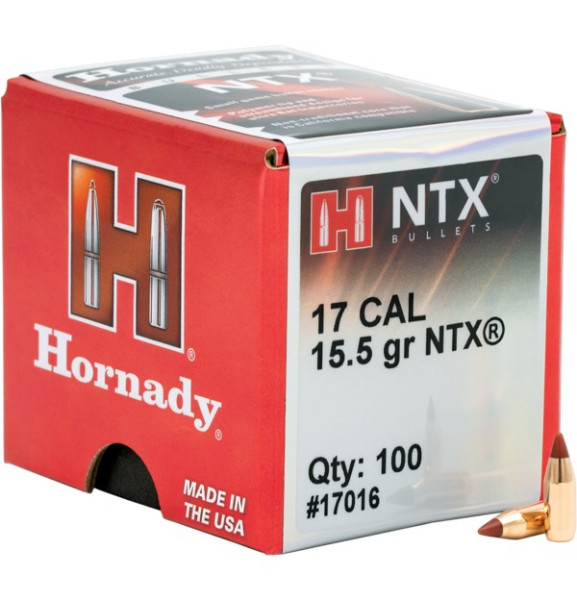 HORNADY NTX .17/.172 15,5GR, VPE: 100STÜCK, #17016