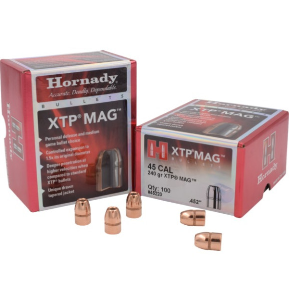 HORNADY XTP .45/.452 240GR XTP, 100STÜCK, #45220