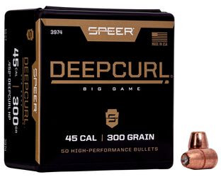 SPEER HANDGUN HUNTING DEEPCURL .45/.451 300GR DEEPCURL HP, VPE: 50STÜCK, #3974