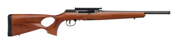 SAV A22 TIMBER THUMBHOLE .22LR 16,5/42CM TWIST 1:16 HEAVY BARREL THREADED 1/2-28, #47247