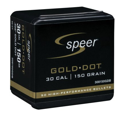 SPEER GOLD DOT .30/.308 150GR, VPE:50 STÜCK, #308150GDB