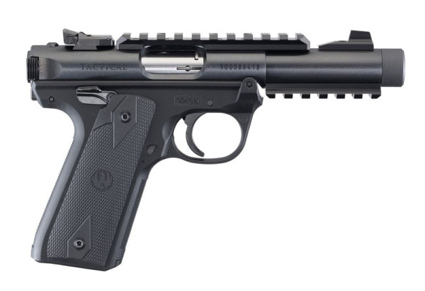 RUGER PISTOLE MARK IV 22/45 TACTICAL .22 LR 4,4"/11,18CM BLUED 1/2"-28, #40149