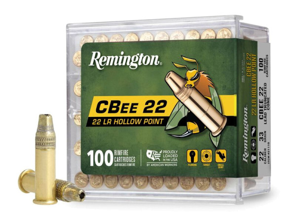 REMINGTON CB22L100 LOW VELOCITY .22LR 33GR HP, VPE: 100STÜCK, #21119